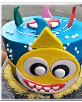 Cute Cake Baby Shark 6″ Ø